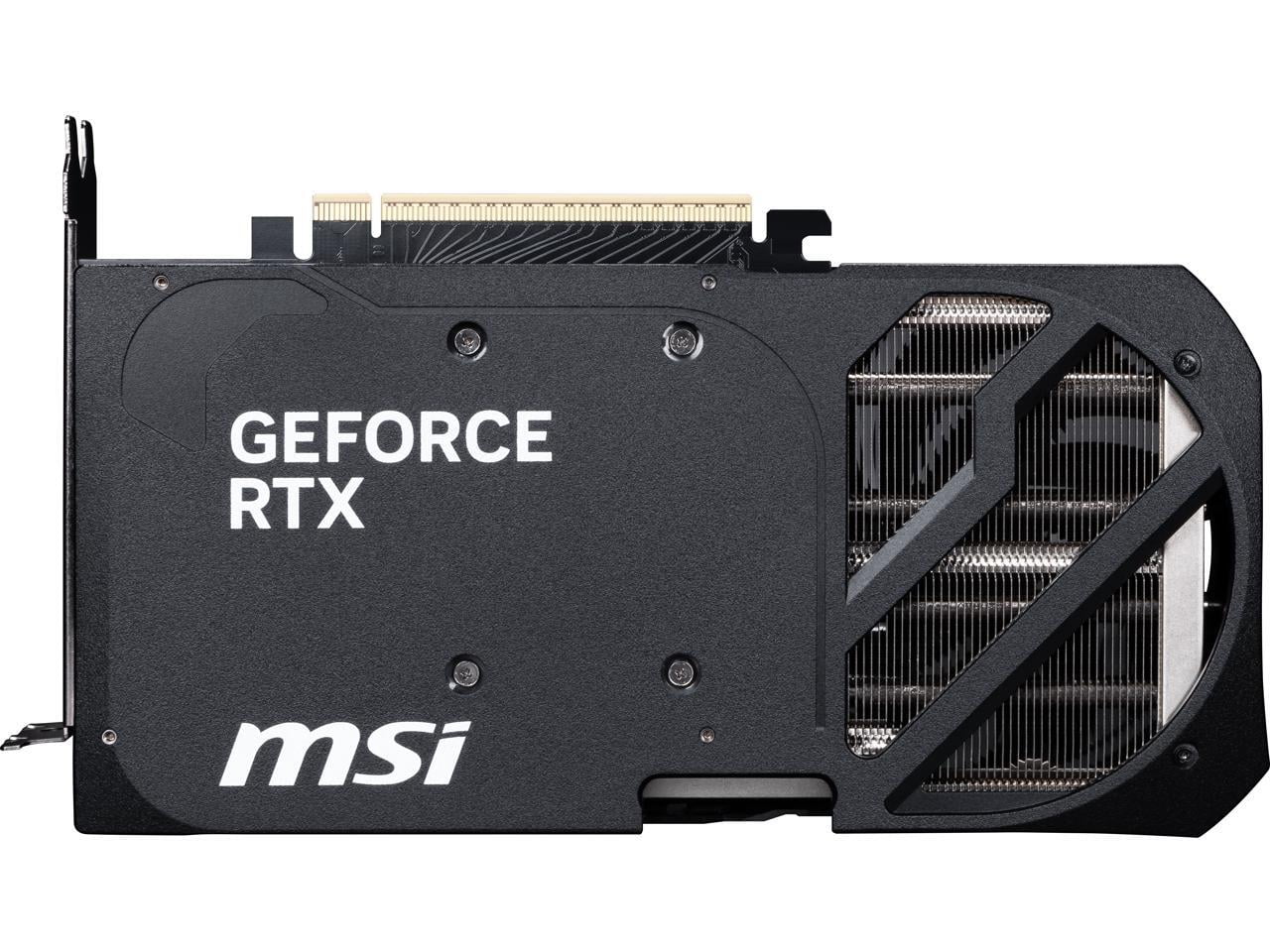 MSI GeForce RTX 5070 12G SHADOW 2X Tarjeta Gráfica OC  12GB GDDR7  DPx3  HDMIx1  DLSS 4
