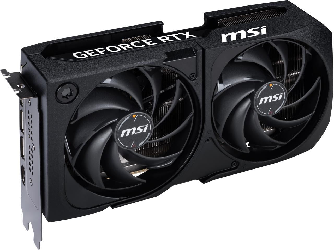 MSI GeForce RTX 5070 12G SHADOW 2X OC Graphics Card  12GB GDDR7  DPx3  HDMIx1  DLSS 4
