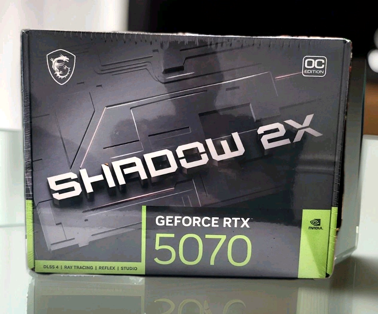 MSI GeForce RTX 5070 12G GDDR7 SHADOW 2X OC   NEW/SEALED   FREE SHIP