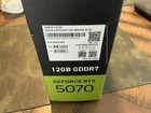 MSI GeForce RTX 5070 Ventus 3X OC 12GB GDDR7 Graphics Card G5070 12V3C