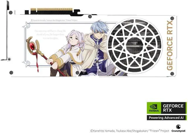 MSI GeForce RTX 5070 Ti 16GB GDDR7 PCI Express 5 0 ATX Video Card GeForce RTX 5070 Ti 16G FRIEREN EDITION OC