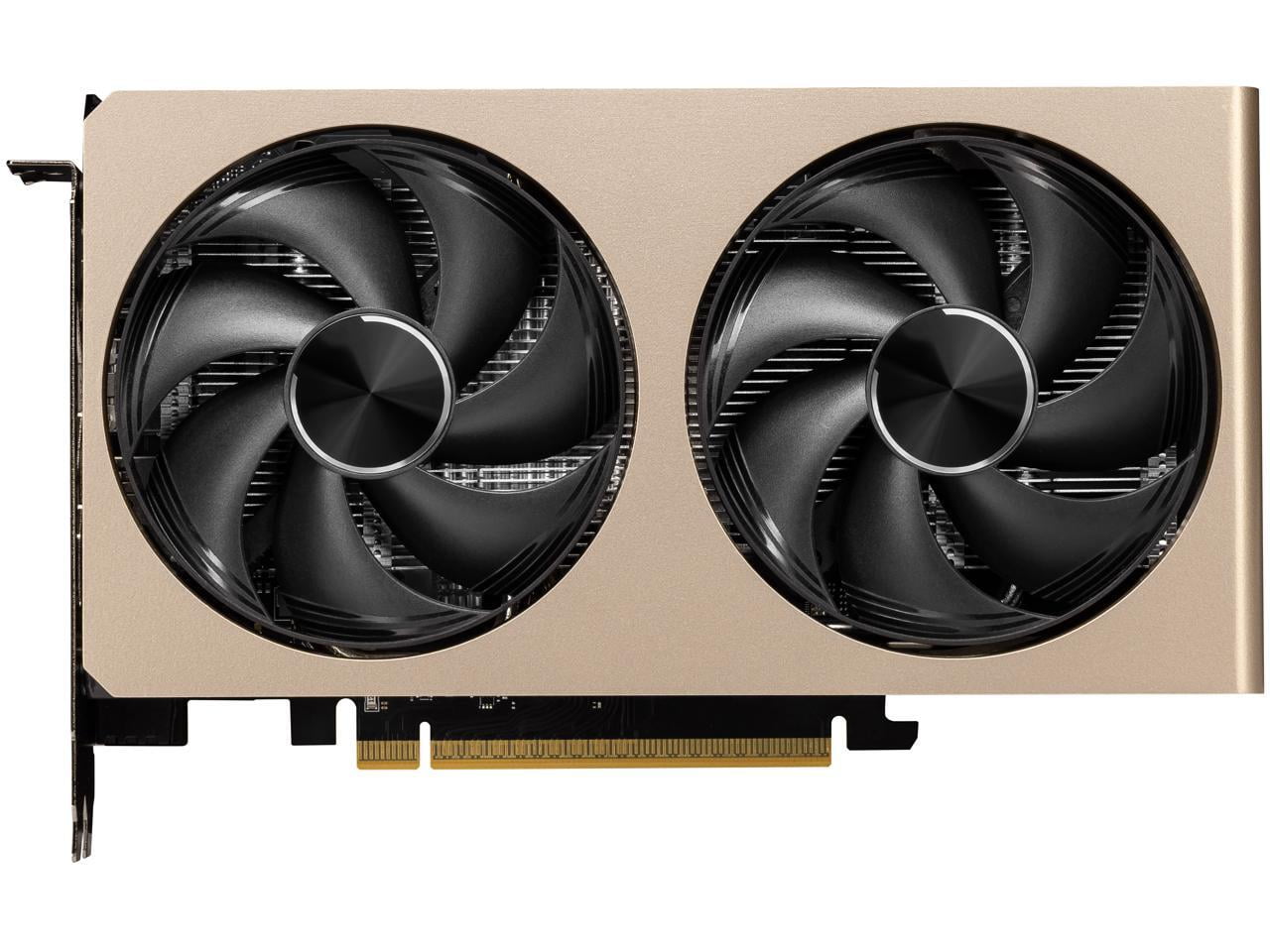 MSI INSPIRE GeForce RTX 5060 8GB GDDR7 PCI Express 5 0 x 16  use x8  Graphics Card RTX 5060 8G INSPIRE 2X OC