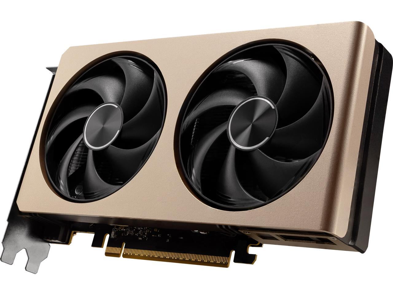 MSI INSPIRE GeForce RTX 5060 8GB GDDR7 PCI Express 5 0 x 16  use x8  Graphics Card RTX 5060 8G INSPIRE 2X OC