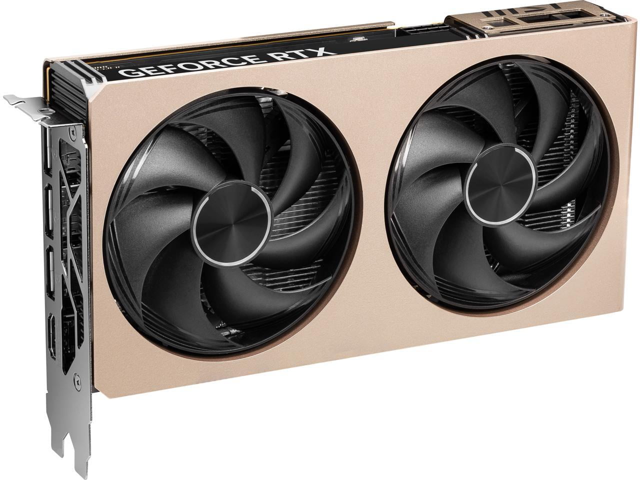 MSI INSPIRE GeForce RTX 5060 8GB GDDR7 PCI Express 5 0 x 16  use x8  Graphics Card RTX 5060 8G INSPIRE 2X OC