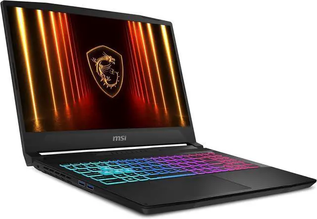 Portátil para juegos MSI Katana 15, pantalla QHD de 15,6" y 165 Hz, procesador Intel Core i7-14650HX de 16 núcleos, tarjeta gráfica NVIDIA GeForce RTX 5060 de 8 GB GDDR7, 32 GB DDR5, SSD PCIe de 512 GB, teclado RGB, Windows 11, licencia de Office 2024.