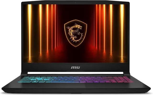 Portátil para juegos MSI Katana 15, pantalla QHD de 15,6" y 165 Hz, procesador Intel Core i7-14650HX de 16 núcleos, tarjeta gráfica NVIDIA GeForce RTX 5060 de 8 GB GDDR7, 32 GB DDR5, SSD PCIe de 512 GB, teclado RGB, Windows 11, licencia de Office 2024.