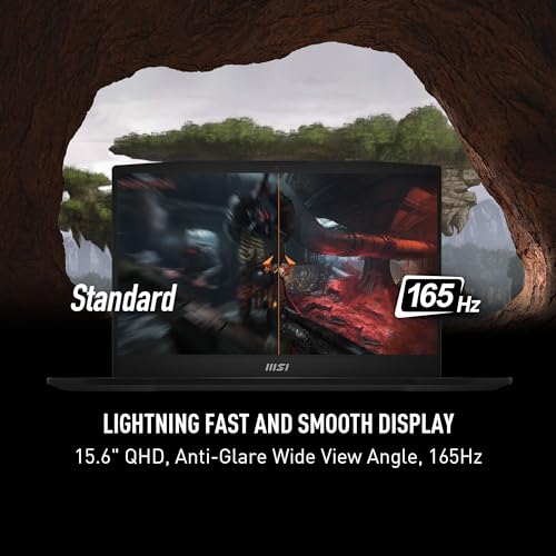 MSI Katana A15 AI 15 6  165Hz QHD Gaming Laptop  Ryzen 9 8945HS  NVIDIA Geforce RTX 4070  32GB DDR5  1TB NVMe SSD  Cooler Boost 5  Win 11  Black B8VG 450US