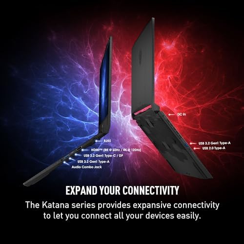 MSI Katana A15 AI 15 6  144Hz FHD Gaming Laptop   Ryzen 7 8845HS  GeForce RTX 4060  32GB DDR5  1TB SSD  Cooler Boost 5  Windows 1  B8VF 448US