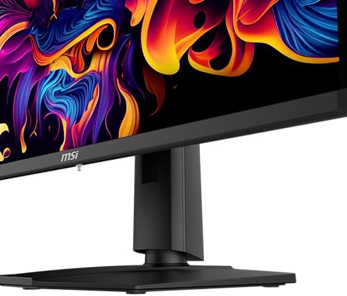 MSI MAG 271QPX QD OLED E2 27 inch 2K Gaming Monitor  2560 x 1440  QHD   0 03ms Response Time  240Hz  True Black HDR 400  HDMI  DP Port  Tilt and Height Adjustable