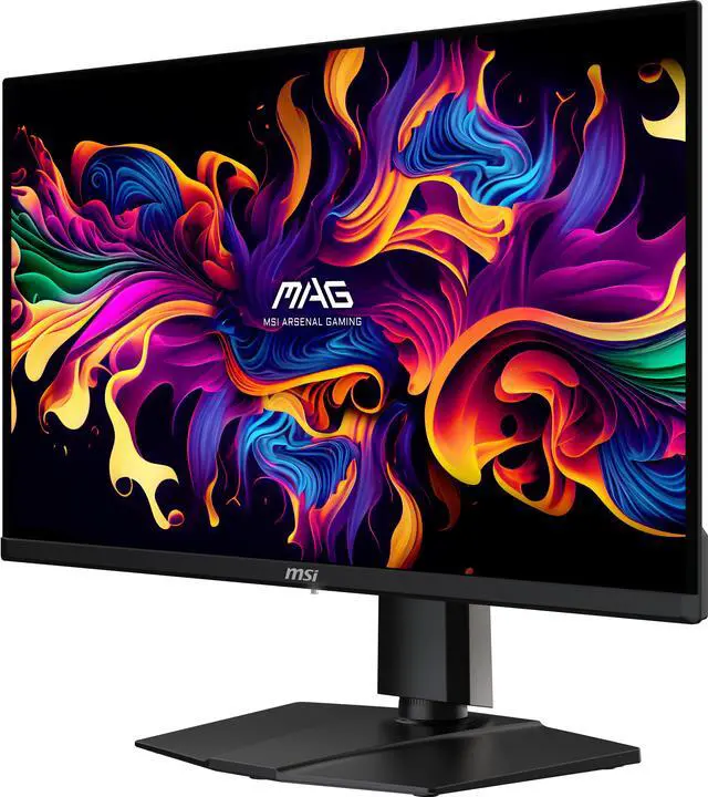 MSI MAG 271QPX QD OLED 27" 16 9  QD OLED Gaming Monitor  360Hz 0 03ms  2560 x 1440  WQHD   Height Adjustable Arm