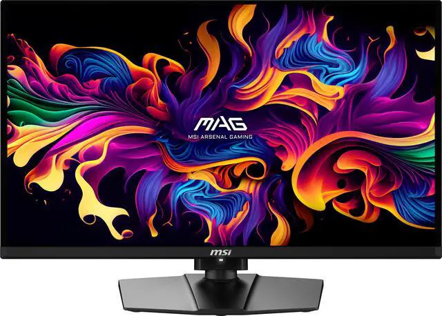 MSI MAG 271QPX QD OLED 27" 16 9  QD OLED Gaming Monitor  360Hz 0 03ms  2560 x 1440  WQHD   Height Adjustable Arm