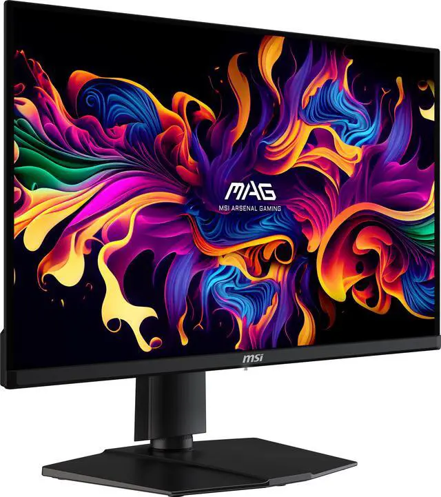 MSI MAG 271QPX QD OLED 27" 16 9  QD OLED Gaming Monitor  360Hz 0 03ms  2560 x 1440  WQHD   Height Adjustable Arm