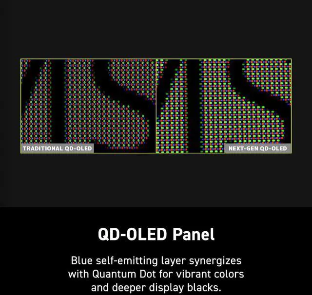 MSI MAG 271QP QD OLED X24 27 inch 2560 x 1440  QHD  Gaming Monitor  240Hz  Adaptive Sync  HDMI  DisplayPort  VESA Mountable  Tilt  Height Adjustable  Speaker  0 03ms  Black