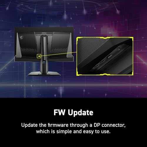 MSI MAG 271QP QD OLED X24 27 inch 2560 x 1440  QHD  Gaming Monitor  240Hz  Adaptive Sync  HDMI  DisplayPort  VESA Mountable  Tilt  Height Adjustable  Speaker  0 03ms  Black