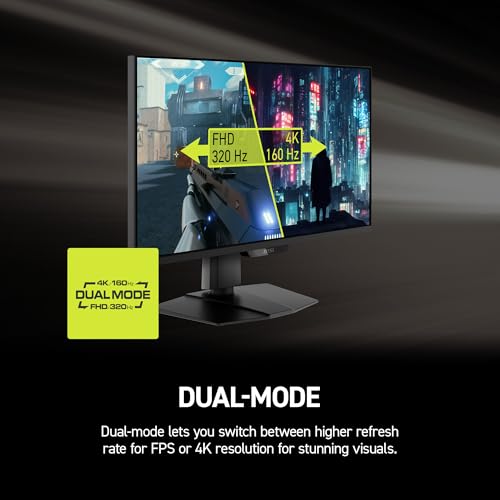 MSI MAG 274UPDF E16M 27 inch 3840 x 2160  UHD  Gaming Monitor  160Hz  AMD Adaptive Sync  HDR Ready  HDMI  VGA Port  VESA Mountable  Tilt  4 Side Slim Bezel  0 5ms  Black