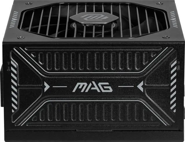MSI MAG A1000GLS PCIE5  Fully Modular Compact Gaming 1000W Power Supply  80  Gold  ATX 3 1 & PCIe 5 1 Ready  Dual color 12V 2x6 cable  Low Noise  Embossed Jacket Cables  10 Year Warranty
