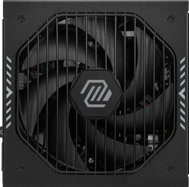 MSI MAG A1000GLS PCIE5  Fully Modular Compact Gaming 1000W Power Supply  80  Gold  ATX 3 1 & PCIe 5 1 Ready  Dual color 12V 2x6 cable  Low Noise  Embossed Jacket Cables  10 Year Warranty