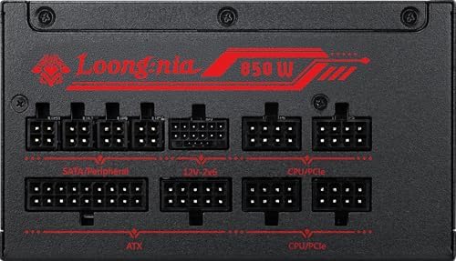 MSI MAG A750GLS PCIE5  Fully Modular Compact Gaming 750W Power Supply  80  Gold  ATX 3 1 & PCIe 5 1 Ready  Native Dual Color 12V 2x6 Cable  Low Noise  Embossed Jacket Cables  10 Year Warranty