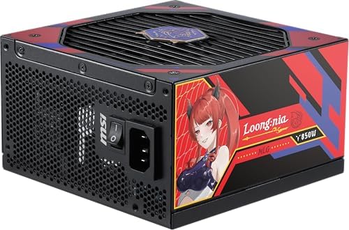 MSI MAG A750GLS PCIE5  Fully Modular Compact Gaming 750W Power Supply  80  Gold  ATX 3 1 & PCIe 5 1 Ready  Native Dual Color 12V 2x6 Cable  Low Noise  Embossed Jacket Cables  10 Year Warranty