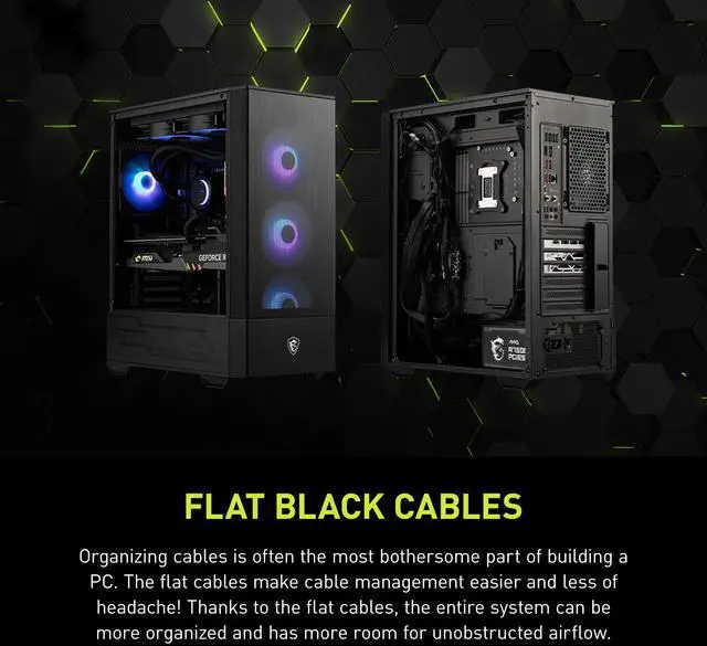 MSI MAG A750GL PCIE5  Fully Modular Compact Gaming 750W Power Supply  80  Gold  ATX 3 1 & PCIe 5 1 Ready  Native Dual color 12V 2x6 cable  10 Year Warranty