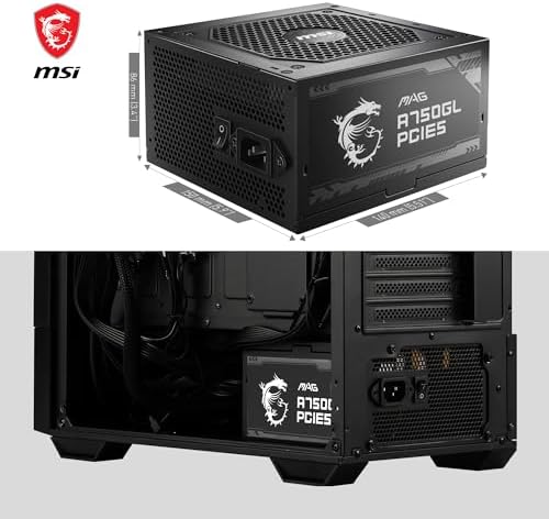 MSI MAG A750GL PCIE5   EU Cord