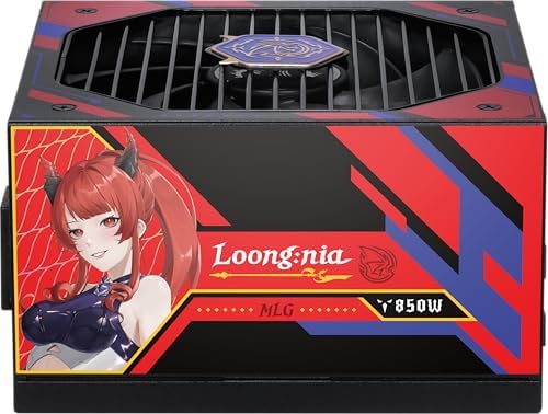 MSI MAG A850GLS PCIE5 ATX 3.1 Fuente de alimentación para juegos - Full Modular - 80 Plus Gold Certified 850W - Condensadores 100% japoneses a 221.0 °F - ATX PSU