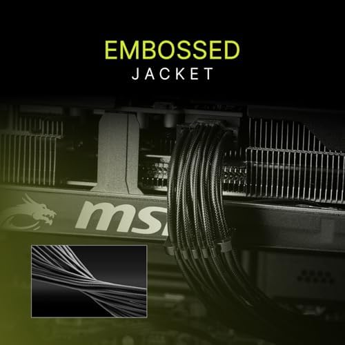 MSI MAG A850GLS PCIE5 ATX 3.1 Fuente de alimentación para juegos - Full Modular - 80 Plus Gold Certified 850W - Condensadores 100% japoneses a 221.0 °F - ATX PSU