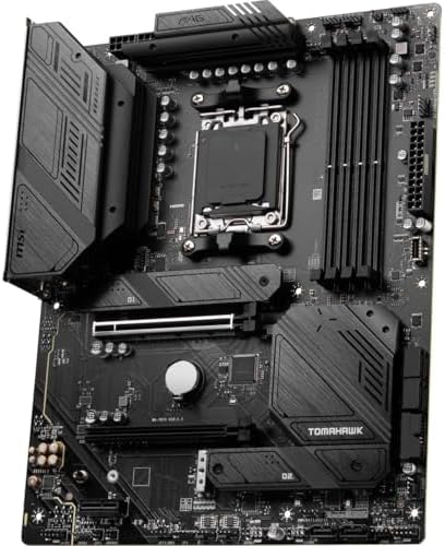 MSI MAG B650 Tomahawk WiFi Gaming Motherboard  AMD Ryzen 9000/8000/7000 Series Processors  AM5  DDR5  PCIe 4 0  M 2  SATA 6Gb/s  USB 3 2 Gen 2  HDMI/DP  Wi Fi 6E  Bluetooth 5 3  2 5Gbps LAN  ATX 