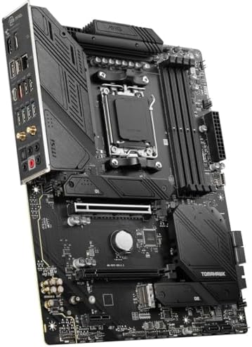 MSI MAG B650 Tomahawk WiFi Gaming Motherboard  AMD Ryzen 9000/8000/7000 Series Processors  AM5  DDR5  PCIe 4 0  M 2  SATA 6Gb/s  USB 3 2 Gen 2  HDMI/DP  Wi Fi 6E  Bluetooth 5 3  2 5Gbps LAN  ATX 