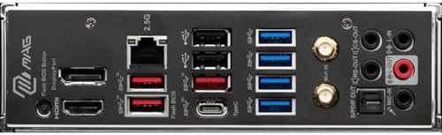 MSI MAG B650 Tomahawk WiFi Gaming Motherboard  AMD Ryzen 9000/8000/7000 Series Processors  AM5  DDR5  PCIe 4 0  M 2  SATA 6Gb/s  USB 3 2 Gen 2  HDMI/DP  Wi Fi 6E  Bluetooth 5 3  2 5Gbps LAN  ATX 