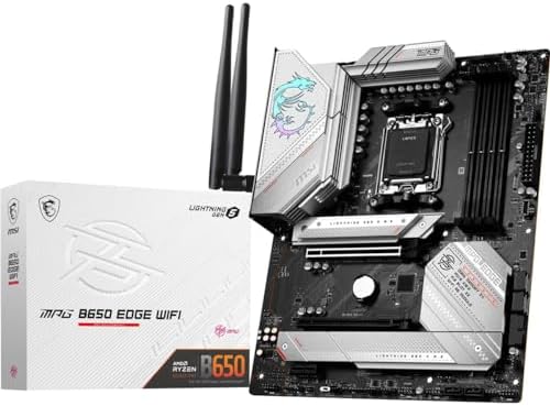 MSI MAG B650 Tomahawk WiFi Gaming Motherboard  AMD Ryzen 9000/8000/7000 Series Processors  AM5  DDR5  PCIe 4 0  M 2  SATA 6Gb/s  USB 3 2 Gen 2  HDMI/DP  Wi Fi 6E  Bluetooth 5 3  2 5Gbps LAN  ATX 