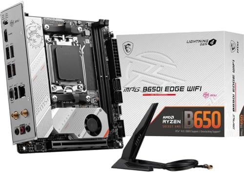 MSI MAG B650 Tomahawk WiFi Gaming Motherboard  AMD Ryzen 9000/8000/7000 Series Processors  AM5  DDR5  PCIe 4 0  M 2  SATA 6Gb/s  USB 3 2 Gen 2  HDMI/DP  Wi Fi 6E  Bluetooth 5 3  2 5Gbps LAN  ATX 