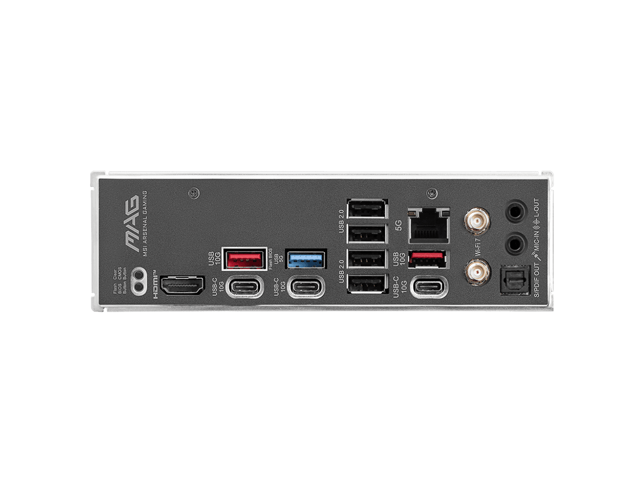 MSI MAG B850 TOMAHAWK MAX WIFI Gaming Desktop Motherboard   AMD B850 Chipset   Socket AM5   ATX  magb850tomahawkmaxwifi 