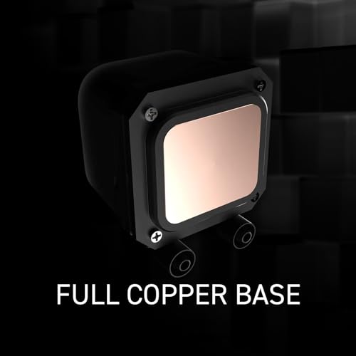 MSI MAG Coreliquid A13 360 - Enfriador líquido ARGB CPU AIO - Radiador de 360mm - Compatible con LGA 1700/1851 / AM5/AM4 - Ventiladores PWM ARGB triples de 120mm, negro