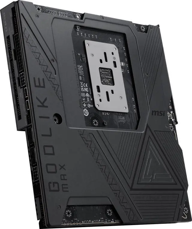 MSI MEG X870E GODLIKE MAX  E ATX   Supports AMD Ryzen 9000/8000/7000 Processors  AM5   Dynamic Dashboard III  EZ Slide M 2  64MB BIOS ROM  110A SPS  M 2 & PCIe 5 0  USB4  Wi Fi 7  10G   5G LAN