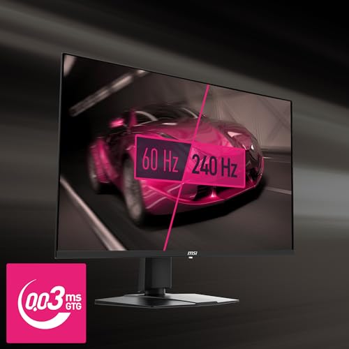 MSI MPG 321URX QD OLED  32 4K UHD Quantum Dot OLED Gaming Monitor  3840 x 2160  0 03ms  240Hz  True Black HDR 400  90W USB Type C  HDMI  DP Port