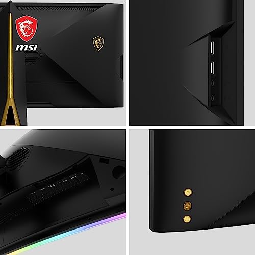 MSI MPG 341CQPX QD OLED 34 inch Curved OLED Gaming Monitor  3440 x 1440  UWQHD   0 03ms Response time  240Hz  True Black HDR 400  HDMI  DP Port  USB Type C  Tilt  Height Adjustable