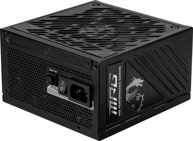 MSI MPG A1000GS PCIE5  Fully Modular Gaming 1000W Power Supply  80  Gold  Dual 12V 2x6 Cables  Server grade Capacitor  ATX 3 1 & PCIe 5 1 Ready  Low Noise  Semi Digital  10 Year Warranty