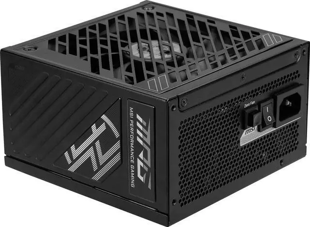 MSI MPG A1000GS PCIE5  Fully Modular Gaming 1000W Power Supply  80  Gold  Dual 12V 2x6 Cables  Server grade Capacitor  ATX 3 1 & PCIe 5 1 Ready  Low Noise  Semi Digital  10 Year Warranty