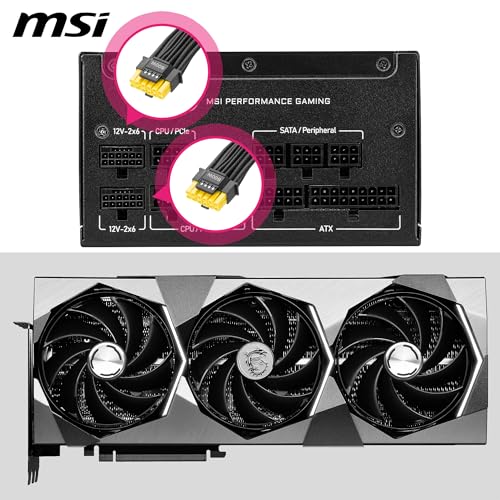 MSI MPG A1250GS PCIE 5 1 ATX 3 1 Gaming Power Supply   Full Modular   80 Plus Gold Certified 1250W   100  Japanese 105 C Capacitors   Dual 12V 2x6   ATX PSU   10 Year Warranty