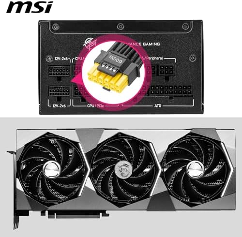 MSI MPG A850GS PCIE5  Fully Modular Gaming 850W Power Supply  80  Gold  Dual 12V 2x6 Cables  Server Grade Capacitor  ATX 3 1 & PCIe 5 1 Ready  Low Noise  Semi Digital  10 Year Warranty