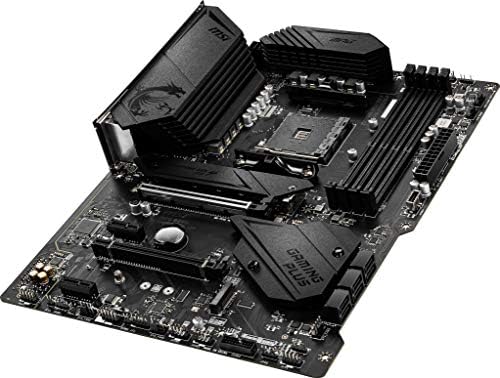 MSI MPG B550 Gaming Plus Gaming Motherboard  AMD Ryzen 5000  AM4  DDR4  PCIe 4 0  SATA 6Gb/s  M 2  USB 3 2 Gen 2  HDMI/DP  ATX 