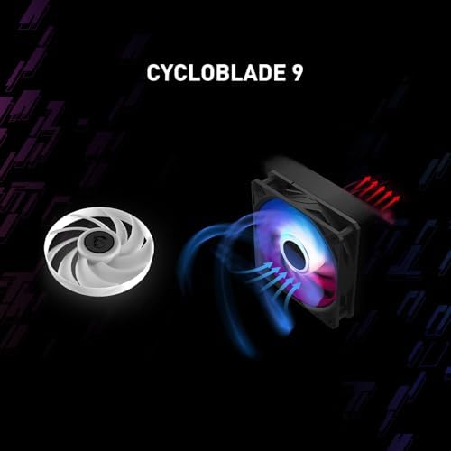 MSI MPG CORELIQUID P13 360   AIO ARGB CPU Liquid Cooler   360mm Radiator   LGA 1851 / AM5 Ready   IPS 2 1 LCD Screen   Triple 120mm ARGB PWM Fans   Uni Bracket   Black