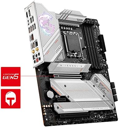 MSI MPG Z790 Edge WiFi Gaming Motherboard  Supports 12th/13th Gen Intel Processors  LGA 1700  DDR5  PCIe 5 0  M 2  2 5Gbps LAN  USB 3 2 Gen2  Wi Fi 6E  ATX   Renewed 