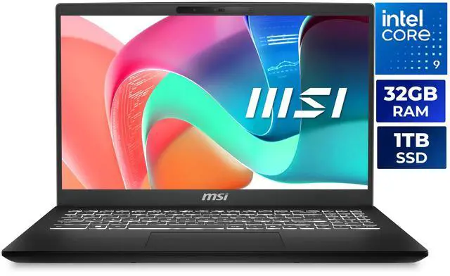 MSI Modern 15 H 15 6" TouchScreen Laptop Intel Core 9 270H   32GB RAM   1TB NVMe SSD   Windows 11 Home  C2RMTG 401US