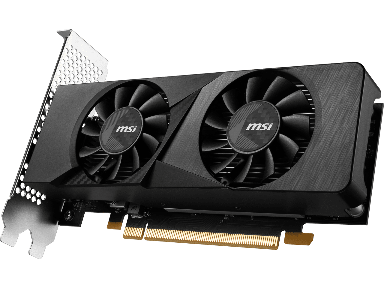 MSI NVIDIA GeForce RTX 3050 Graphic Card  6 GB GDDR6  Low profile
