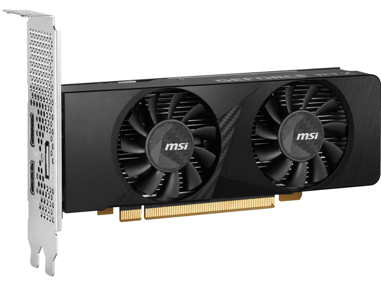 MSI NVIDIA GeForce RTX 3050 Graphic Card  6 GB GDDR6  Low profile