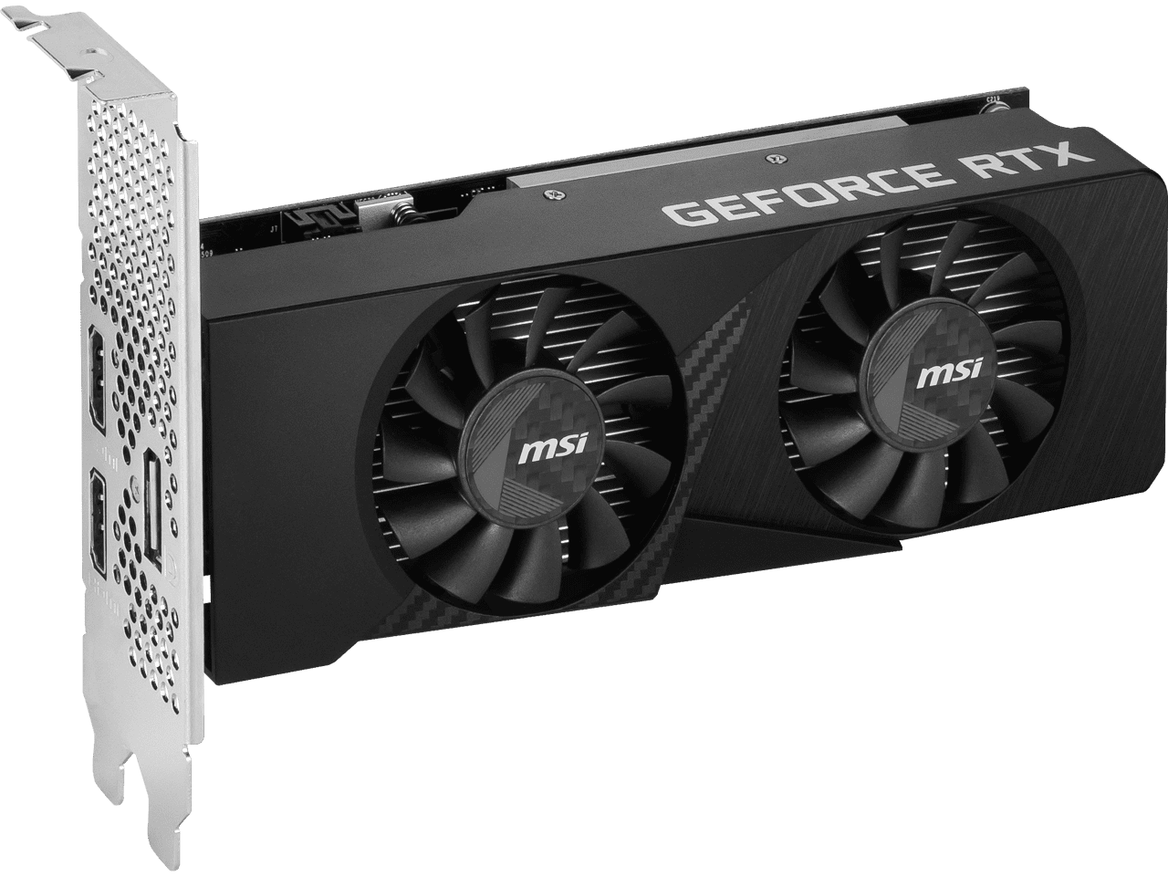 MSI NVIDIA GeForce RTX 3050 Graphic Card  6 GB GDDR6  Low profile