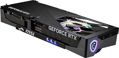 MSI Tarjeta gráfica NVIDIA GeForce RTX 5070 Ti 16G Gaming Trio OC Plus - 16 GB GDDR7 (28 GB/s, 256-bit), PCIe 5.0 - TRI FROZR 4 (3 x ventiladores STORMFORCE) - RGB - HDMI 2.1b, DisplayPort 2.1b
