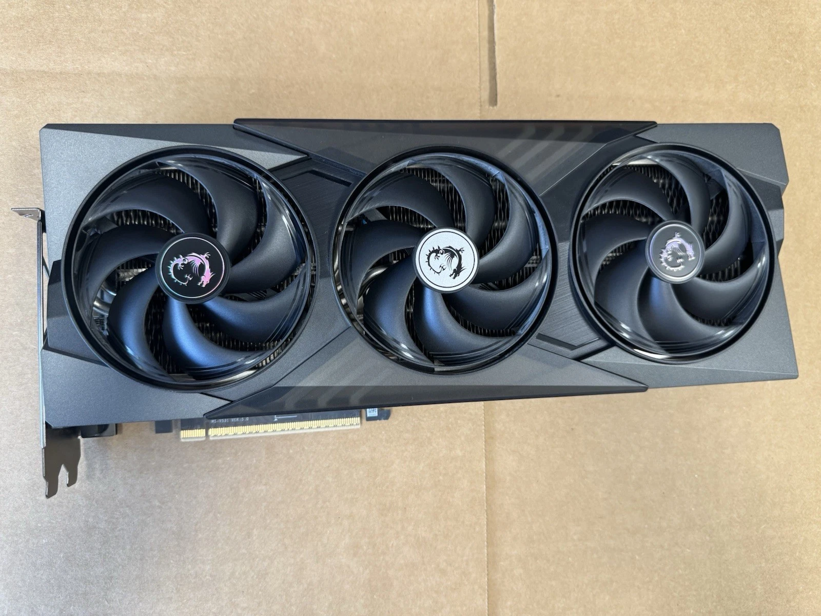 MSI Nvidia GeForce RTX 5070 Ti 16G GAMING TRIO OC Graphic Card PCIE Gen 5
